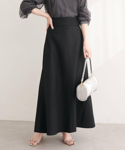 圓點按扣設計 2WAY 半身裙