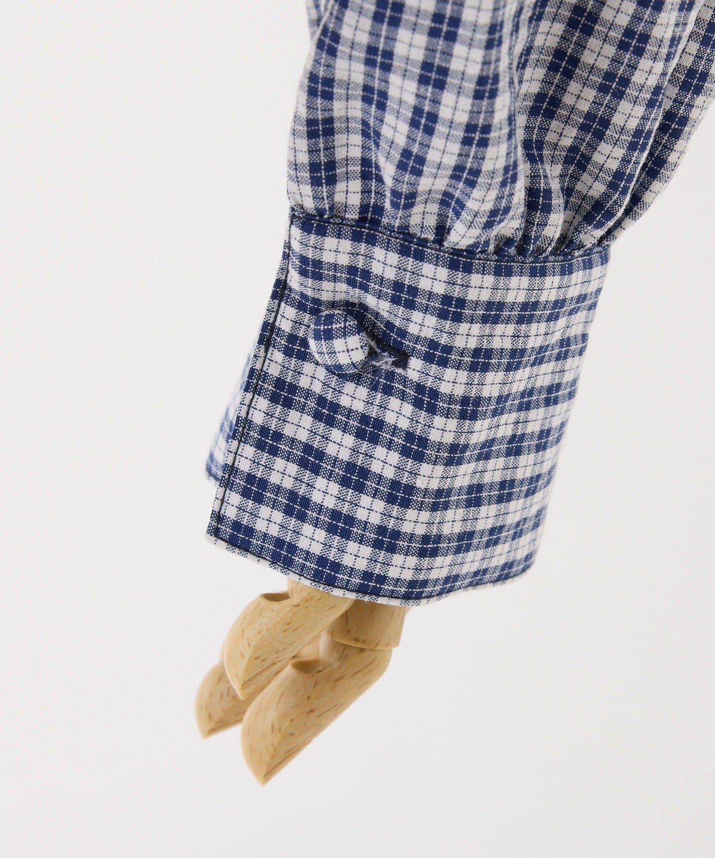 拼色後繫帶露肩上衣