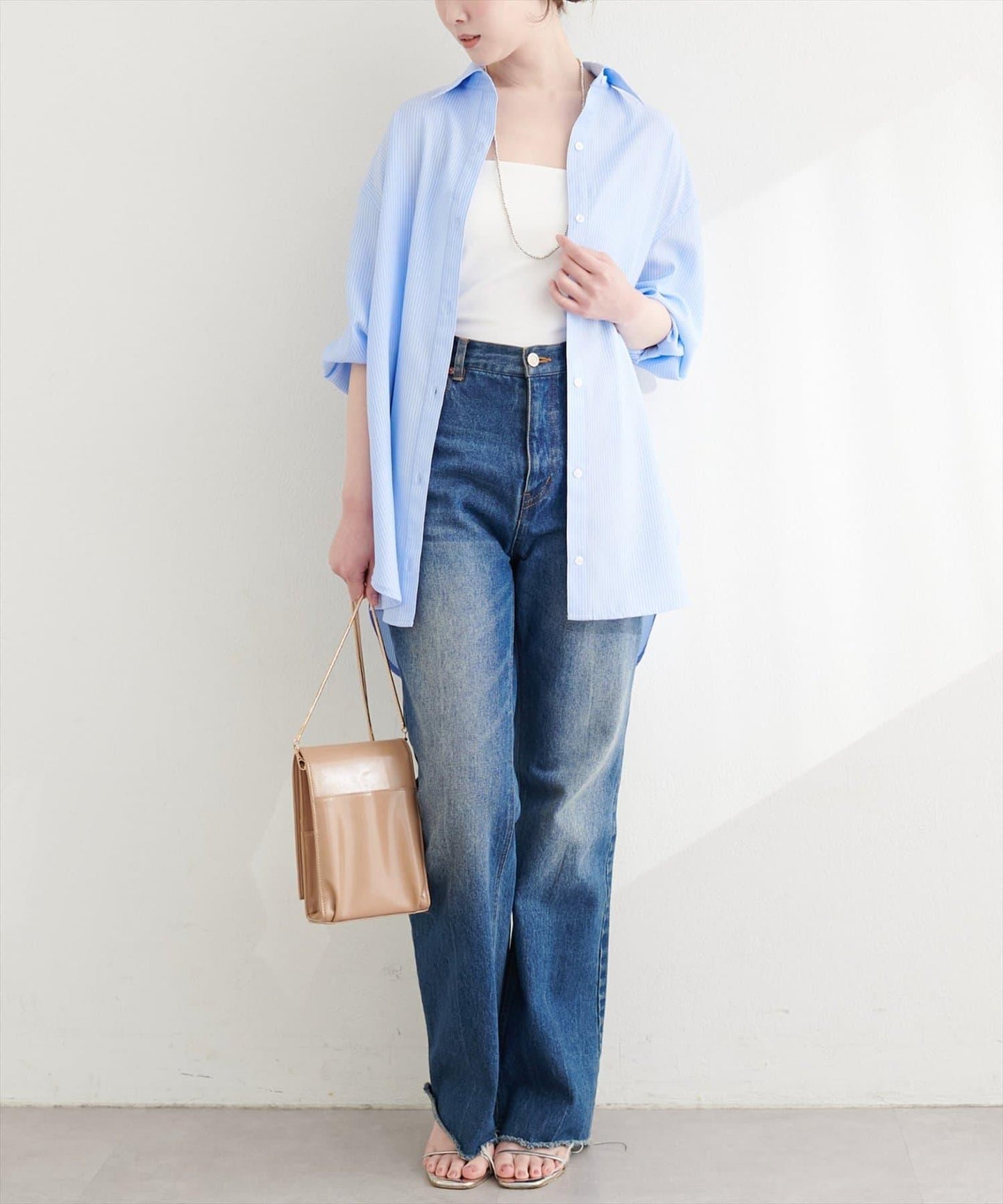 可選兩種長度 帶胸墊 打底上衣