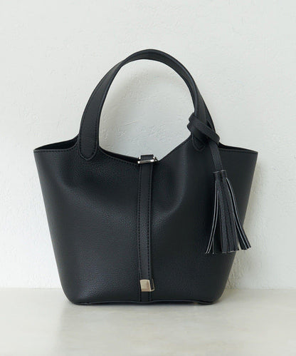 五色可選 簡約設計 流蘇 手提包