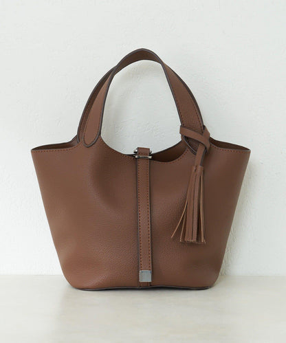 五色可選 簡約設計 流蘇 手提包