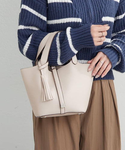 五色可選 簡約設計 流蘇 手提包