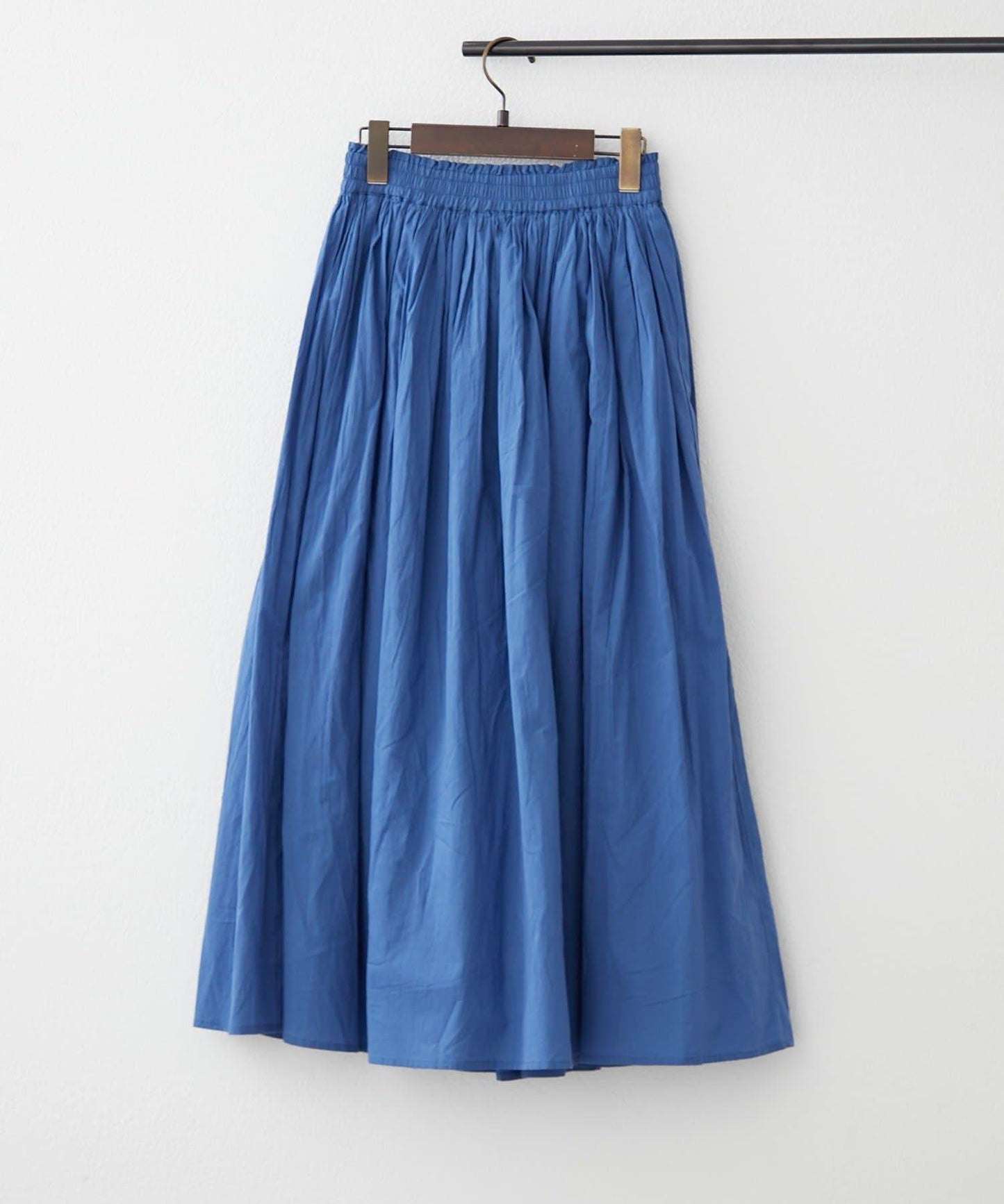 India series 抽褶設計半身裙