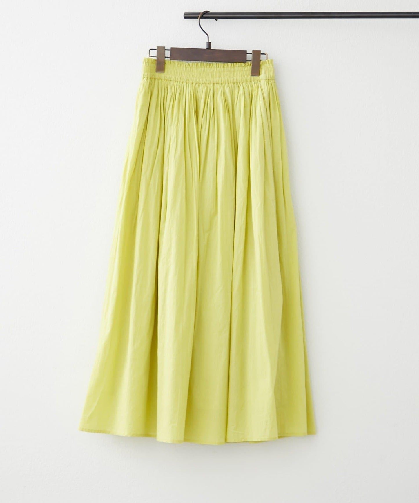 India series 抽褶設計半身裙