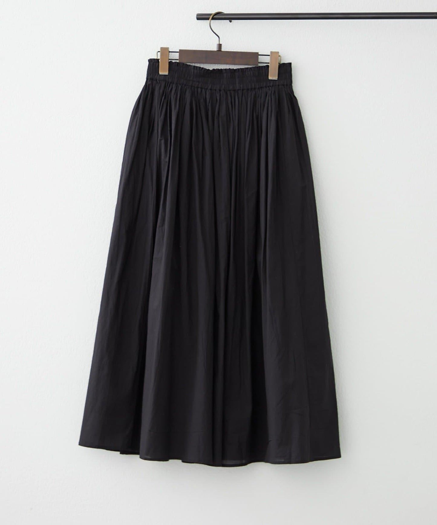 India series 抽褶設計半身裙