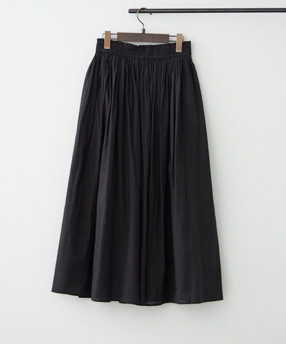 India series 抽褶設計半身裙