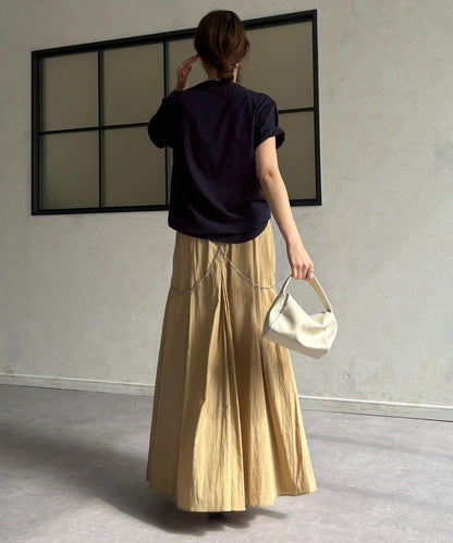 JAIMELETHE 植絨logo字母設計 T恤