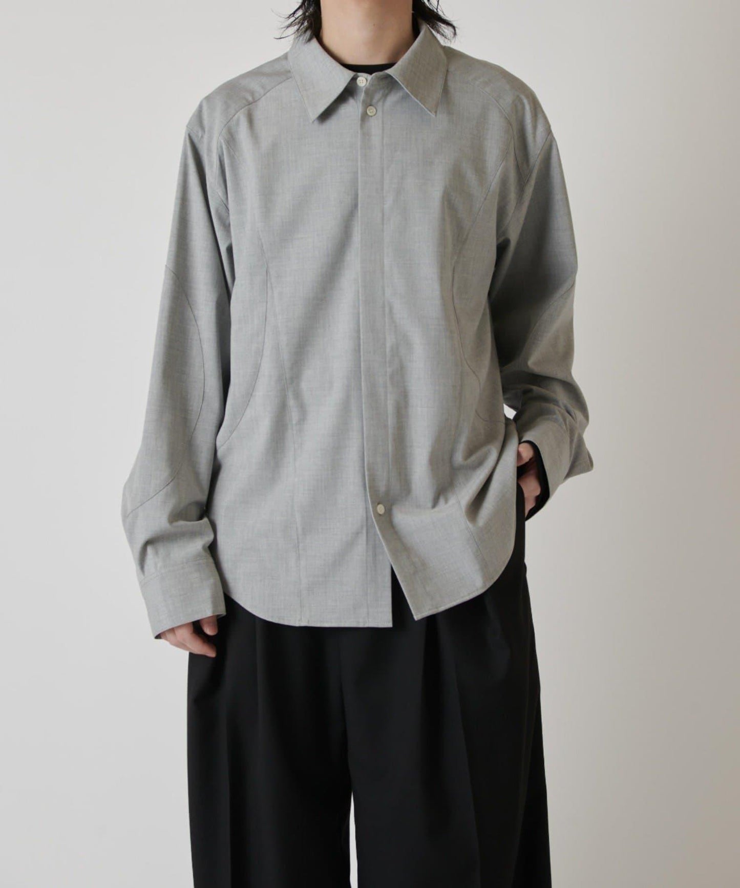 拼接圖案設計襯衫