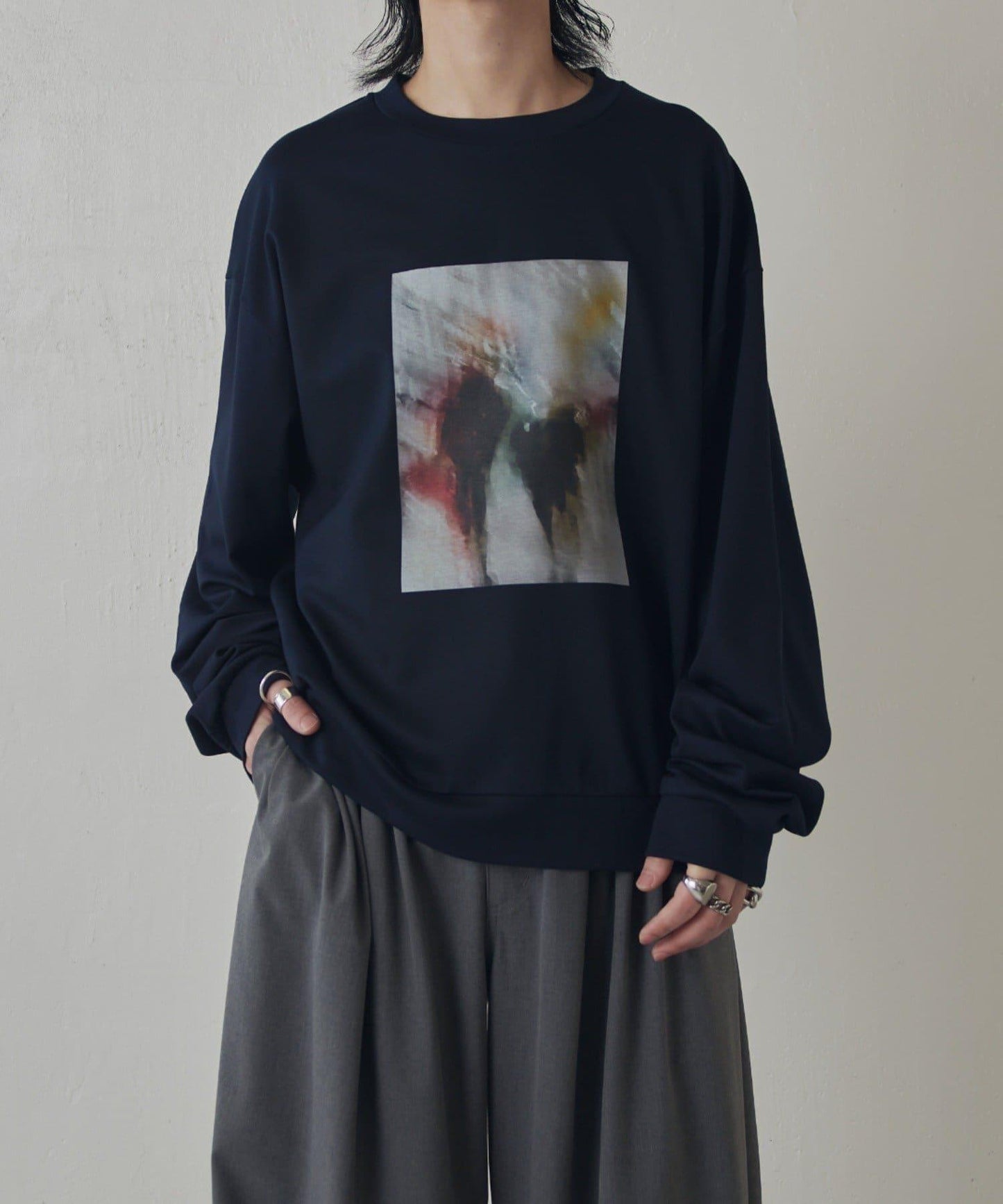 OUT OF FORCUS 長袖T恤