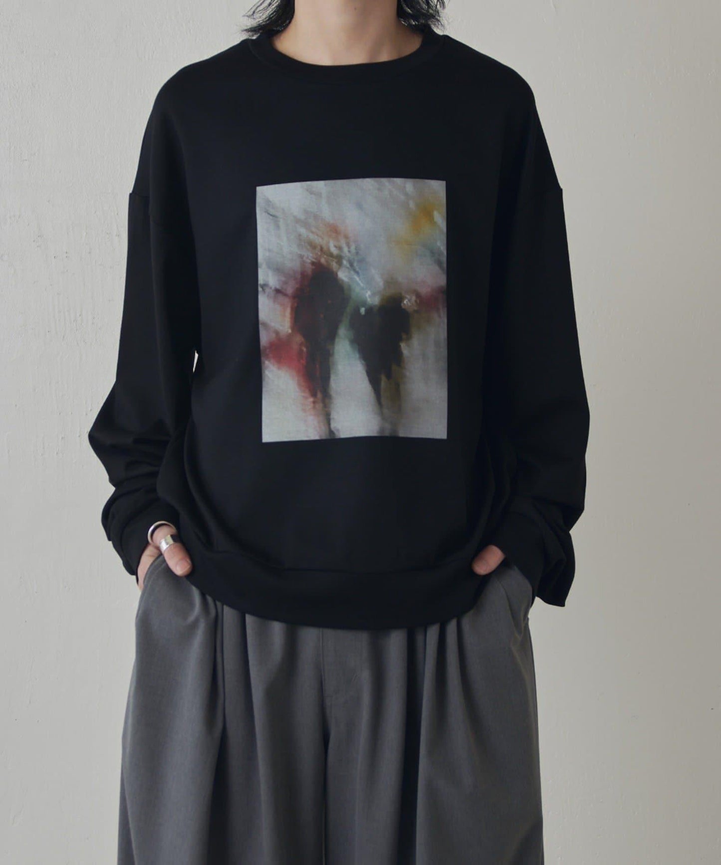 OUT OF FORCUS 長袖T恤