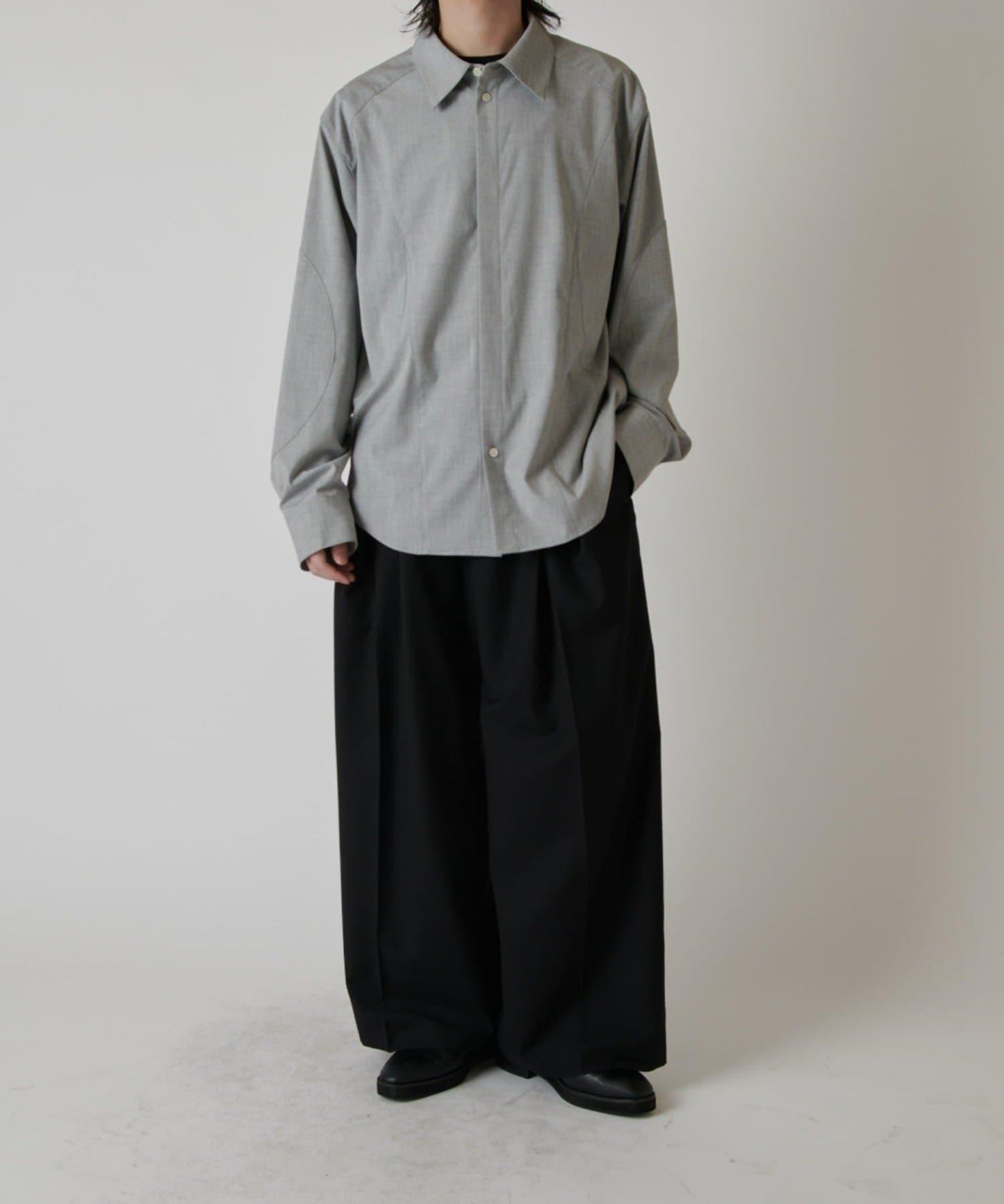 拼接圖案設計襯衫