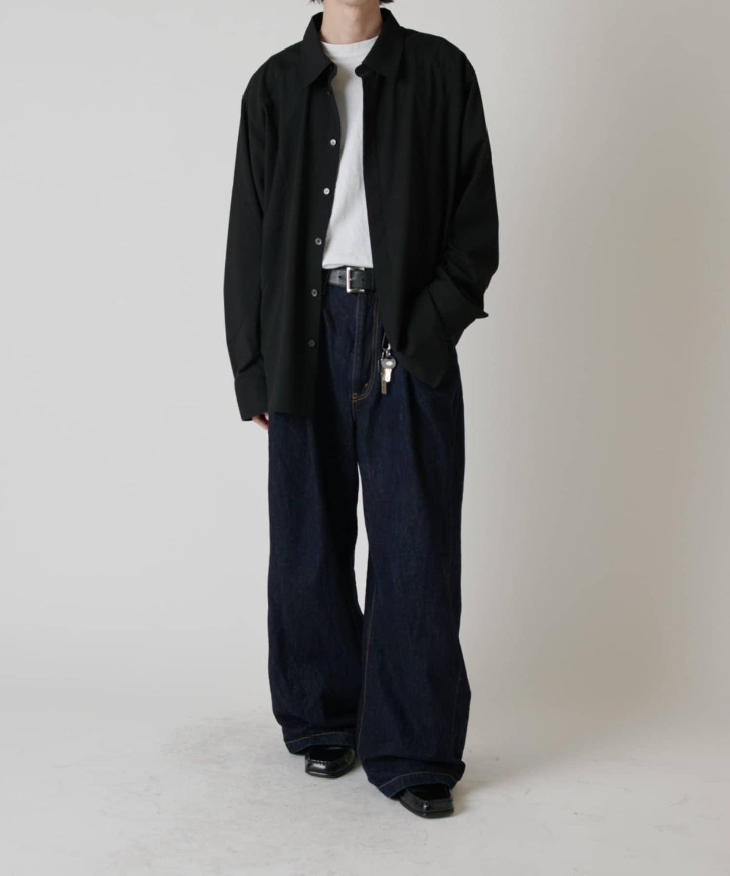 拼接圖案設計襯衫