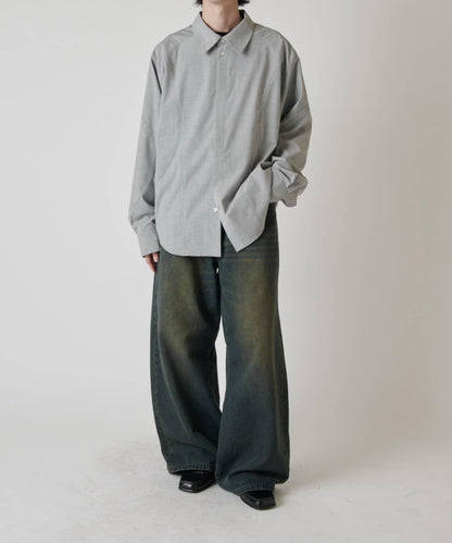 拼接圖案設計襯衫