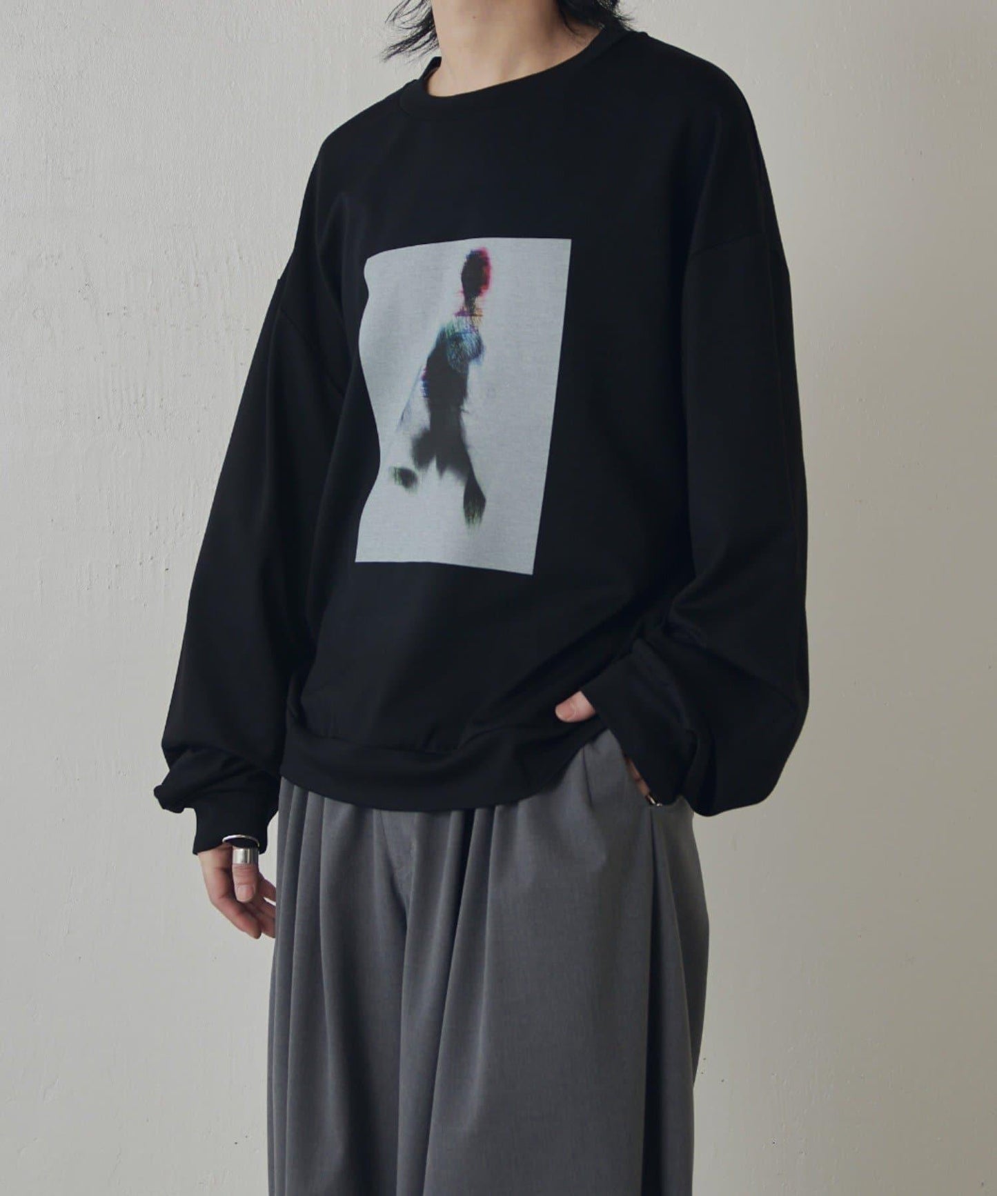 OUT OF FORCUS 長袖T恤