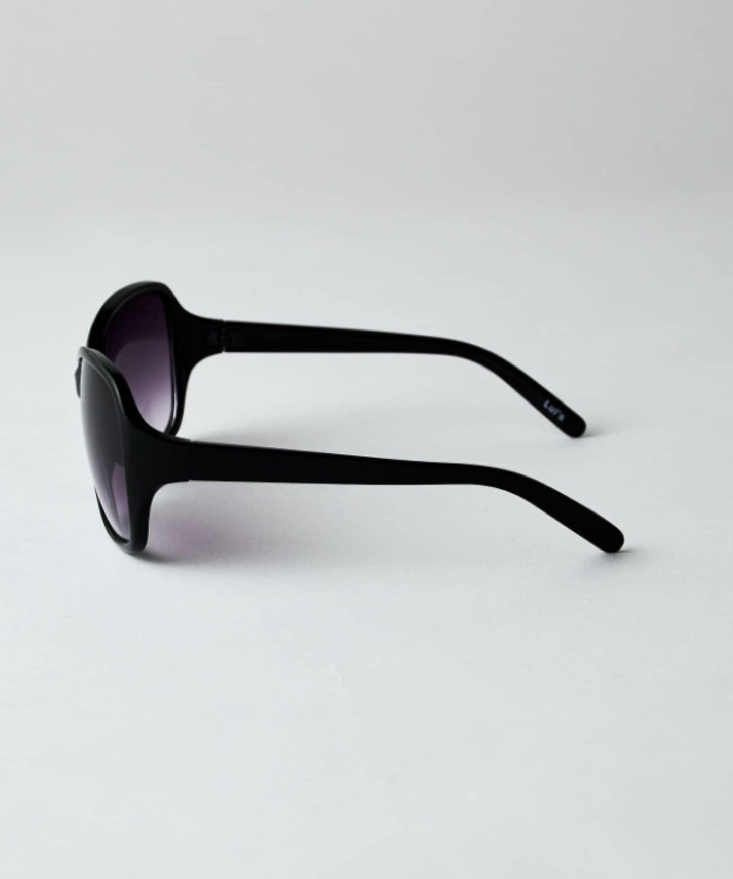 菸灰色半框太陽鏡