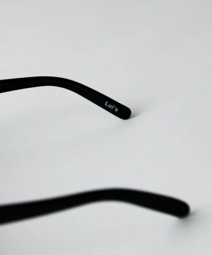 菸灰色半框太陽鏡