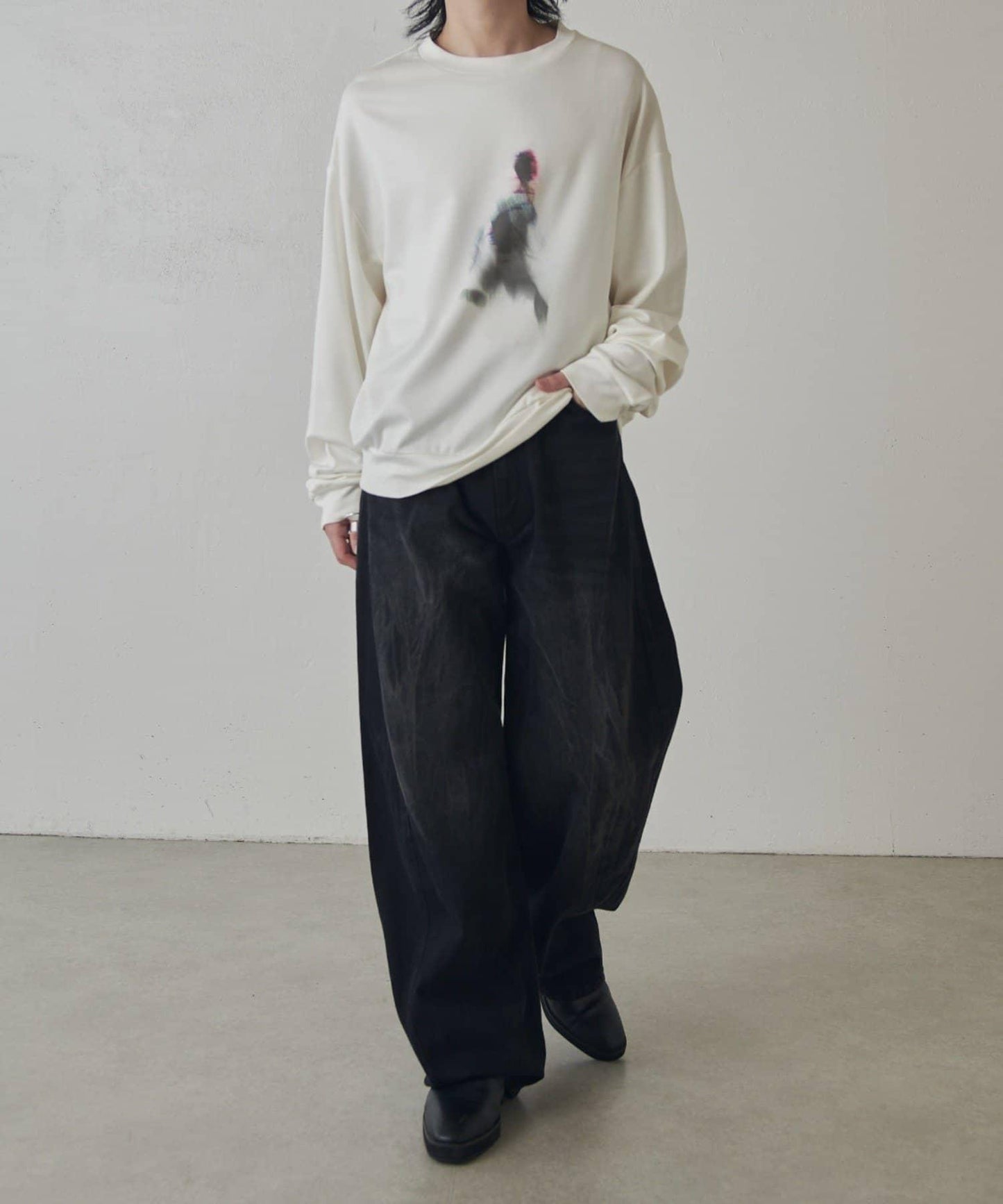 OUT OF FORCUS 長袖T恤