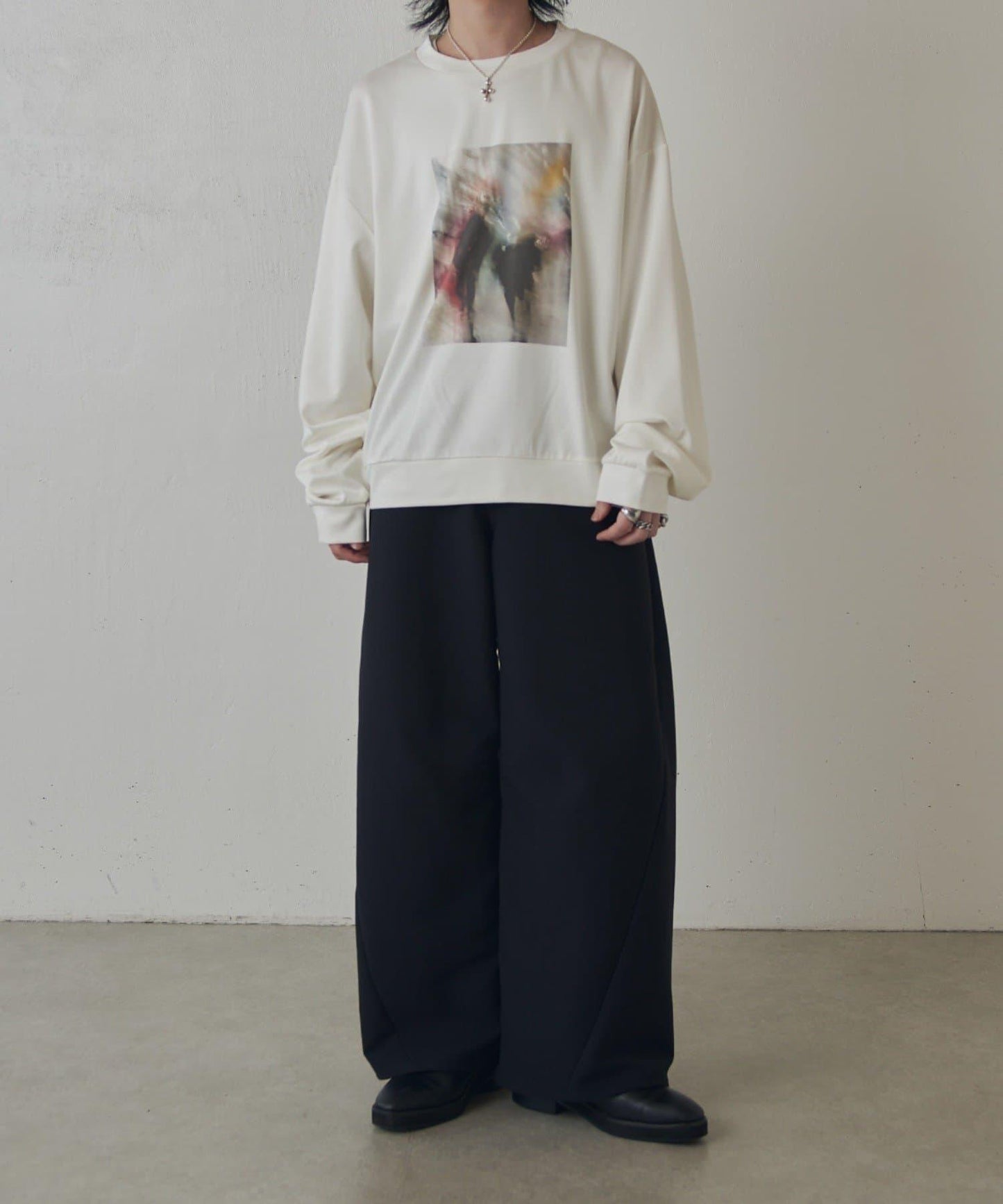 OUT OF FORCUS 長袖T恤