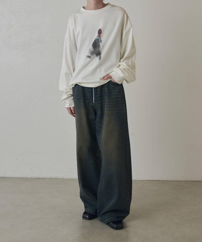 OUT OF FORCUS 長袖T恤