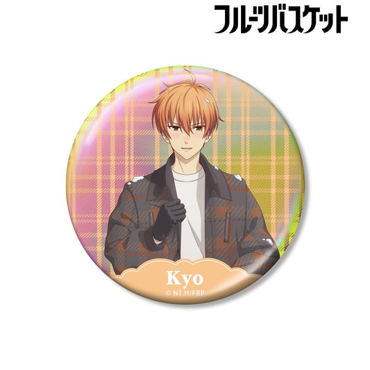 水果籃子（水果籃子） 新繪系列 草摩夾 75mm極光徽章 雪遊びver.