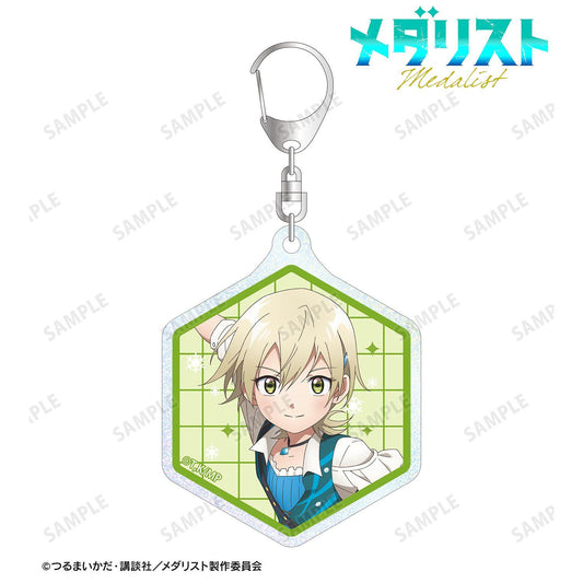 メダリスト（花樣滑冰少女） 八木夕凪 閃粉亞克力鑰匙扣