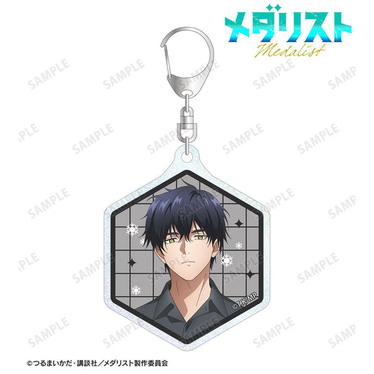 メダリスト（花滑女王） 夜鷹純 閃粉亞克力鑰匙扣