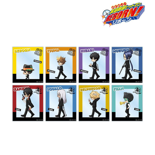 家庭教師ヒットマンREBORN!（家庭教師HITMAN REBORN!） Q版系列 亞克力卡 完整盒裝（8個入）