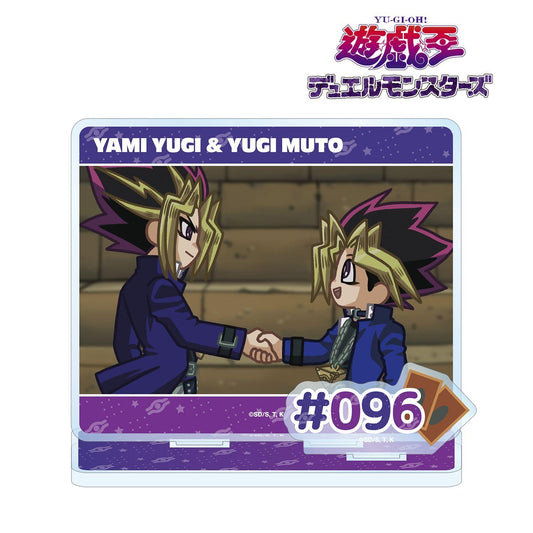 遊☆戱☆王デュエルモンスターズ（遊戲王決鬥怪獸） 軟萌分鏡系列 闇遊戱＆武藤遊戱 含配件大號亞克力立牌