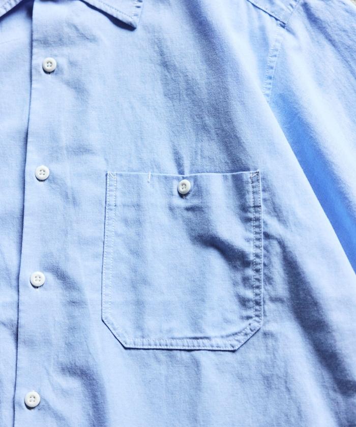 聯名 牛津紡 短款短袖襯衫