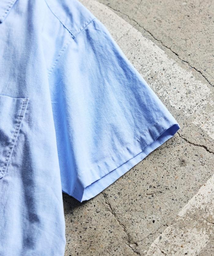 聯名 牛津紡 短款短袖襯衫