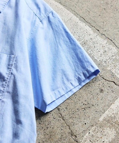 聯名 牛津紡 短款短袖襯衫