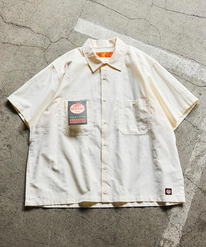 聯名 牛津紡 短款短袖襯衫