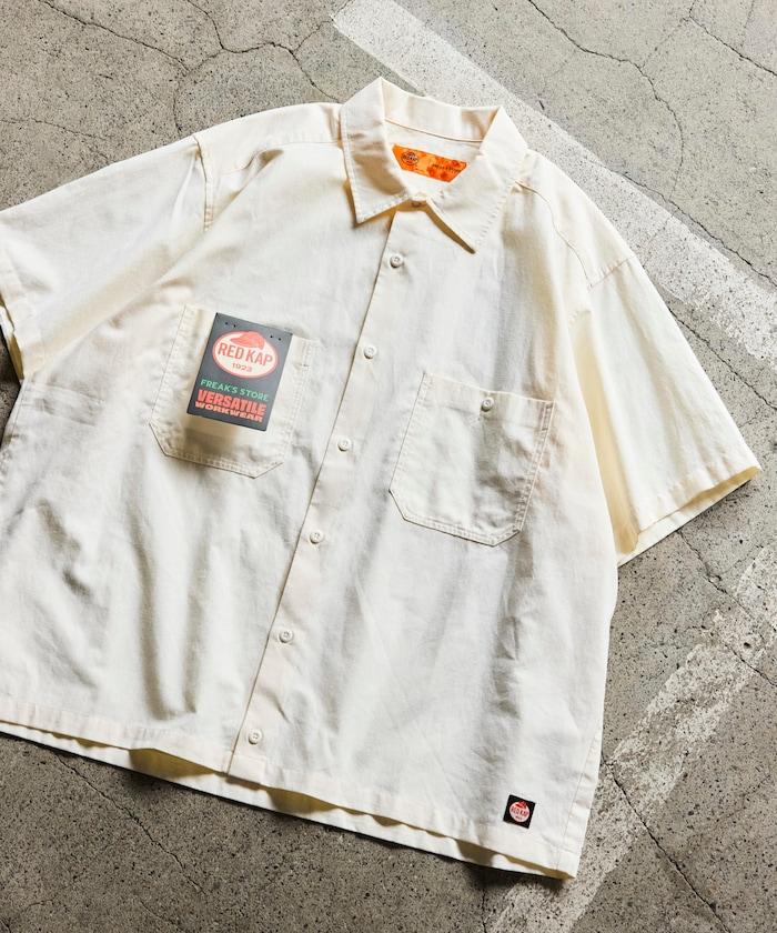 聯名 牛津紡 短款短袖襯衫