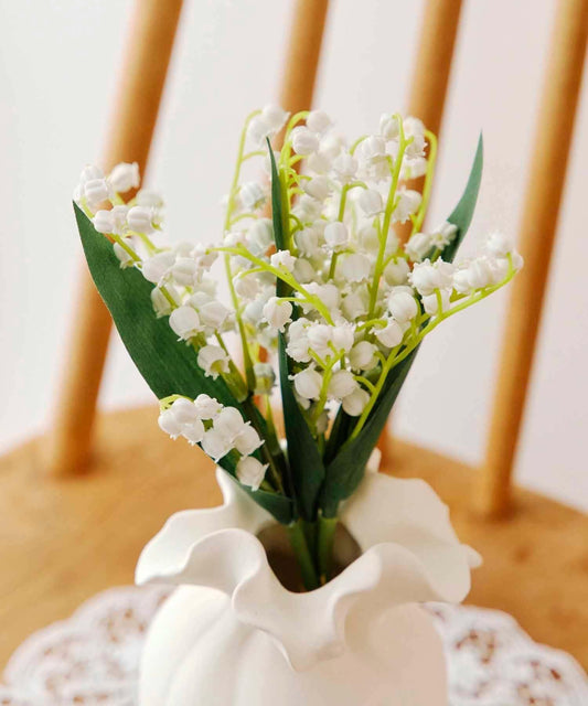 仿真鈴蘭花 3枝套裝