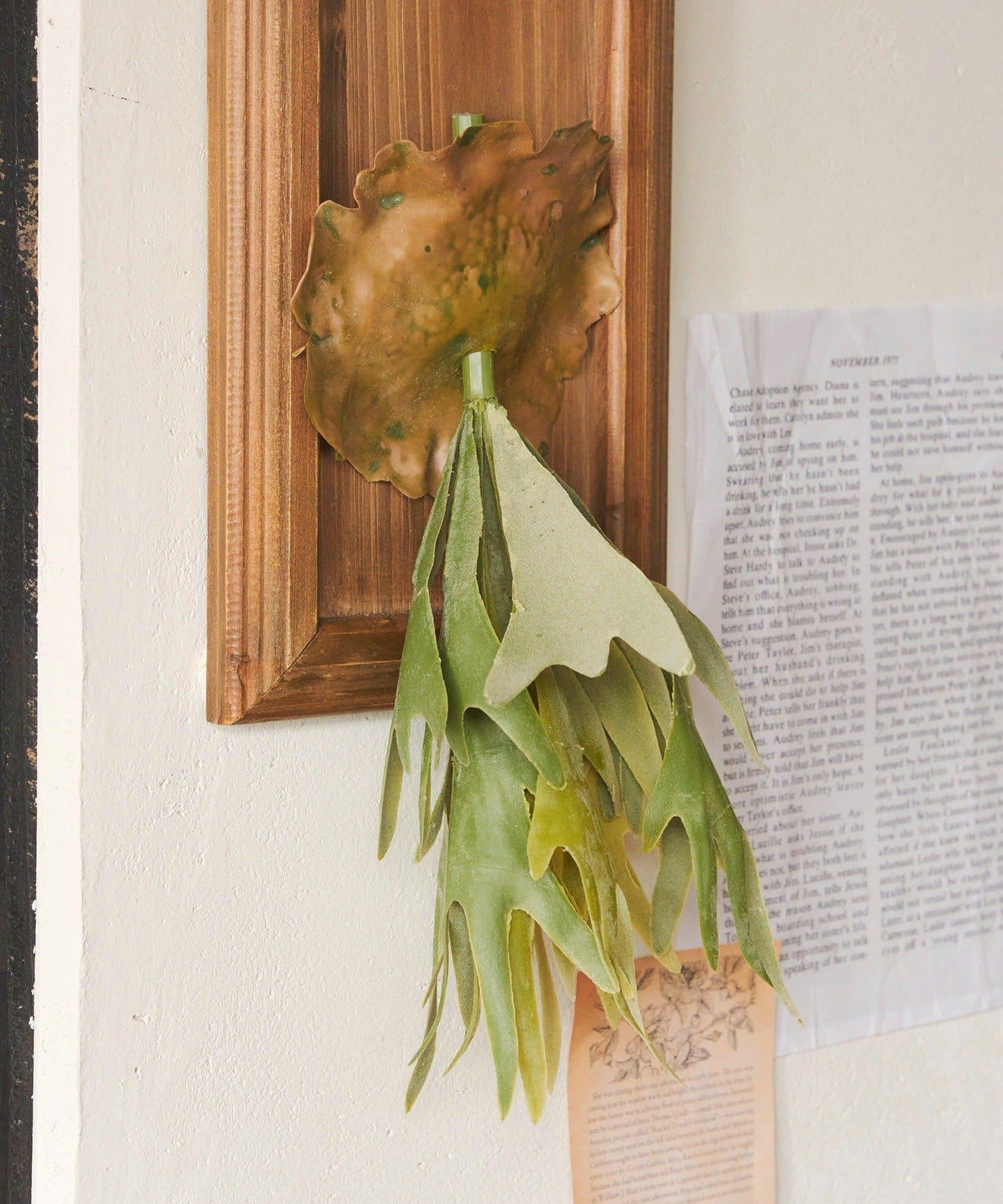 仿真鹿角蕨 裝飾植物