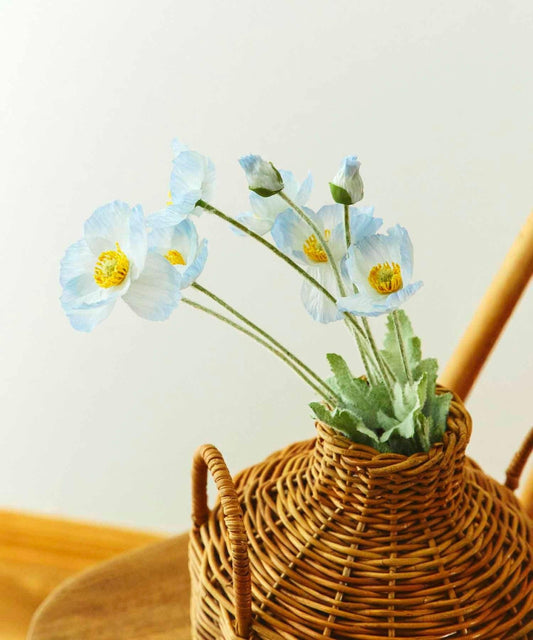 仿真罌粟花 裝飾花