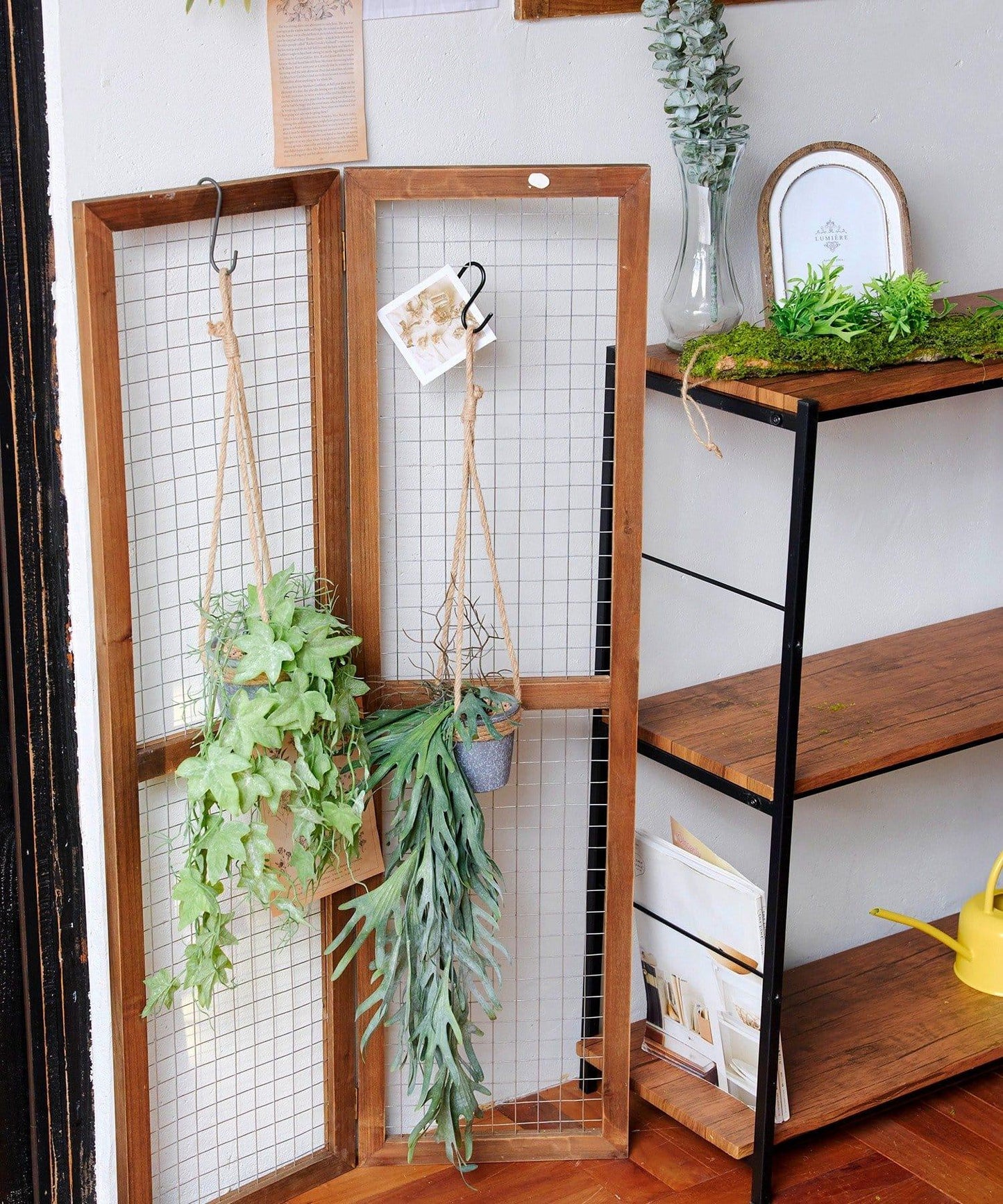 仿真綠植常春藤吊掛花盆