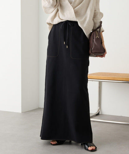 舒適穿著感 休閒風 長款半身裙