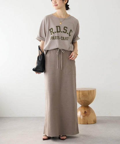 舒適穿著感 休閒風 長款半身裙