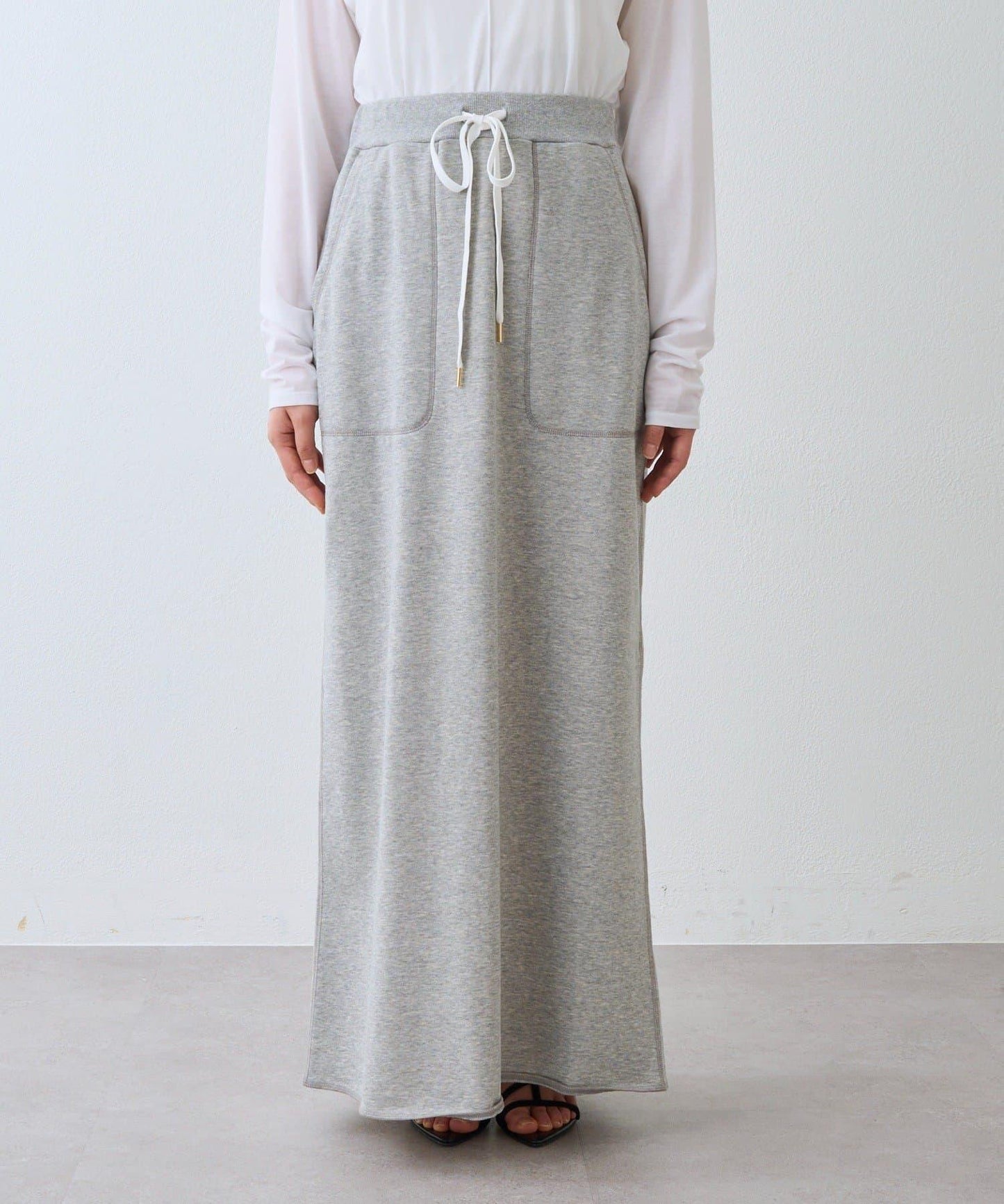 舒適穿著感 休閒風 長款半身裙