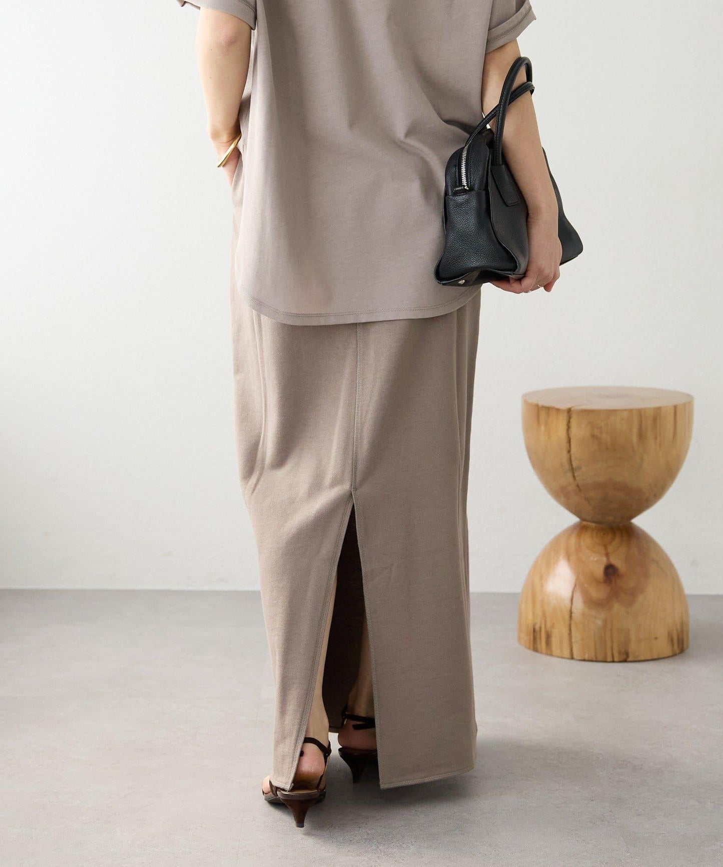 舒適穿著感 休閒風 長款半身裙