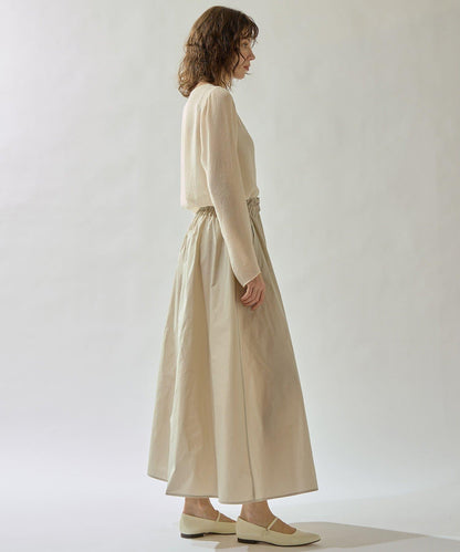 Drawing Numbers 三醋酸混紡透紗襯衫