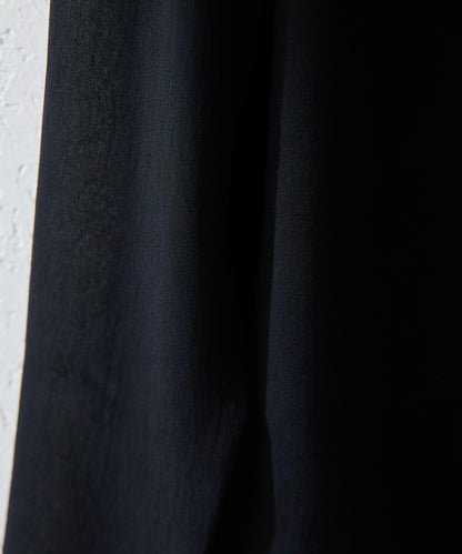 Drawing Numbers 三醋酸混紡透紗襯衫