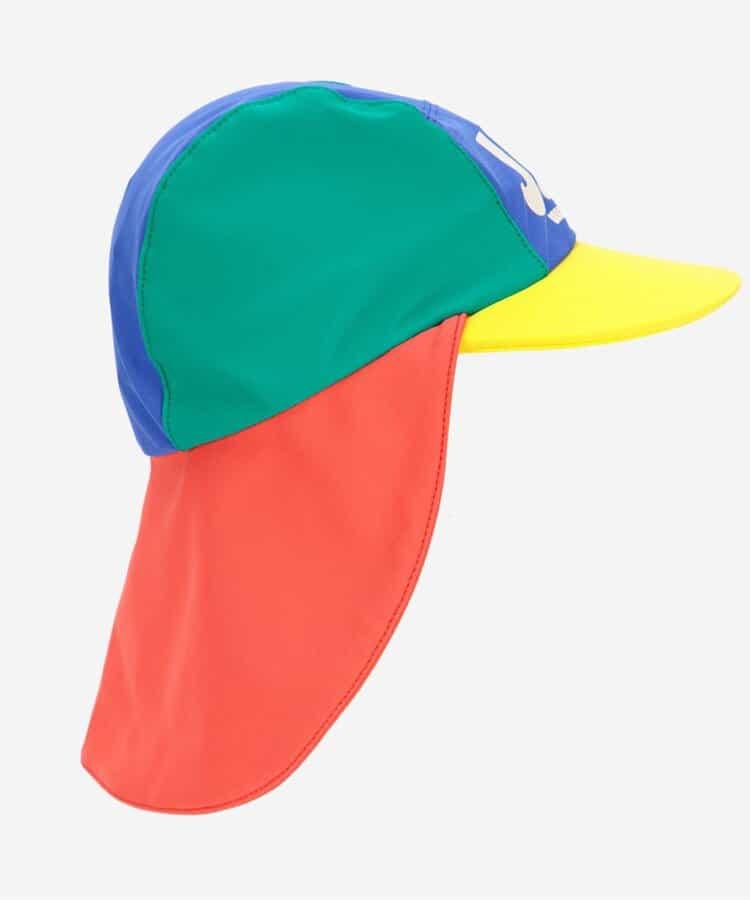 Joy 拼色 泳帽
