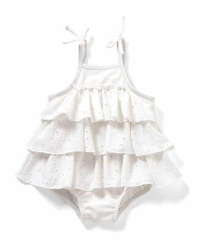 層疊設計嬰童泳衣