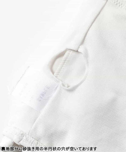 層疊蕾絲設計分體泳衣