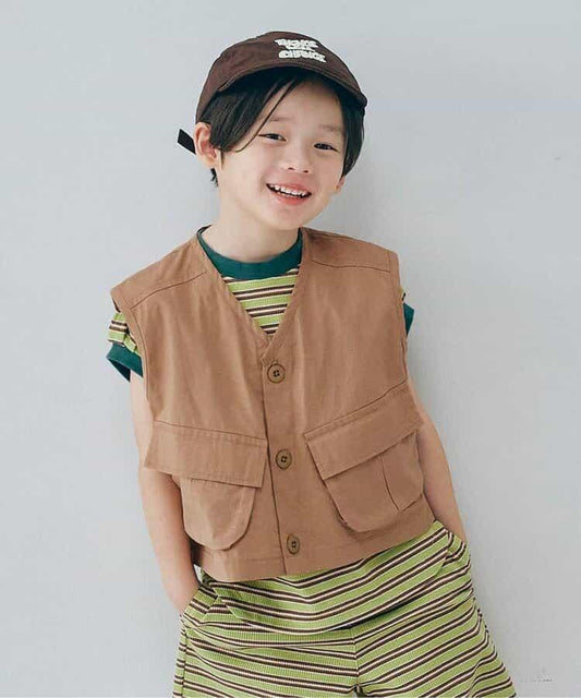 大口袋設計 Link 可成套搭配 馬甲