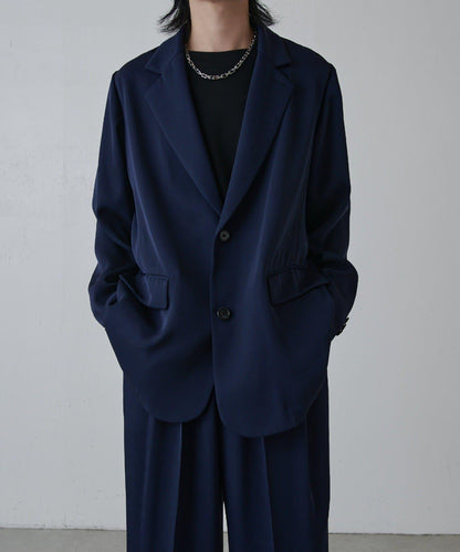 寬鬆法式斜紋外套