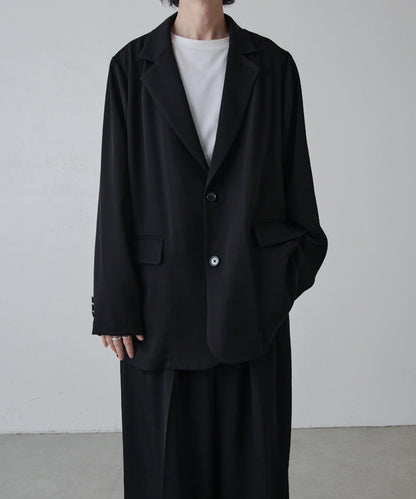 寬鬆法式斜紋外套