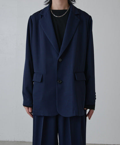 寬鬆法式斜紋外套